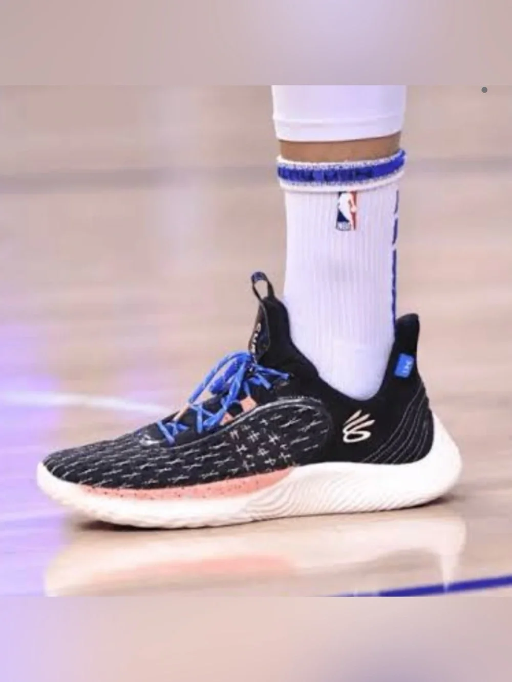 💙New💙 UNDER ARMOUR Curry Brand Curry Flow 9 'Light Show'
